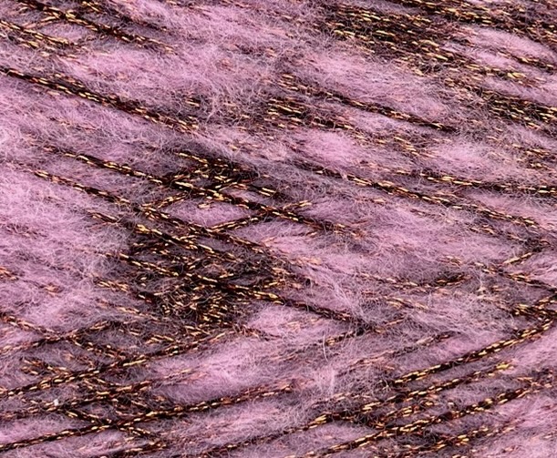 DI.VE Sfavilla Nm 4500 – Fantasiegarn aus Merinowolle Extrafine  col. Lavendel, Altrosa und Flieder